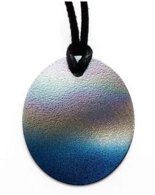 Tesla's Child Pendant - Aurora Pattern