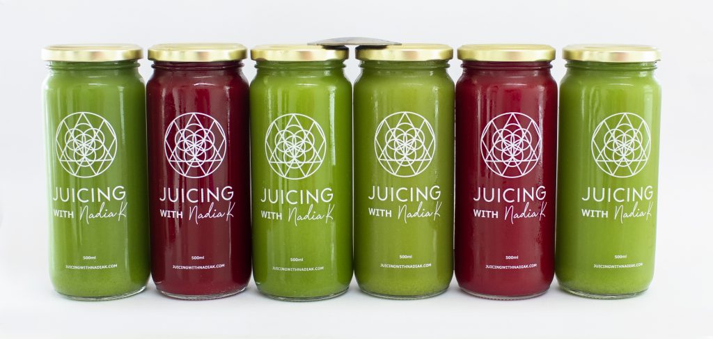 Picture of Green Juice Cleanse with Beetroot, Carrot and Apple - 1 Day
