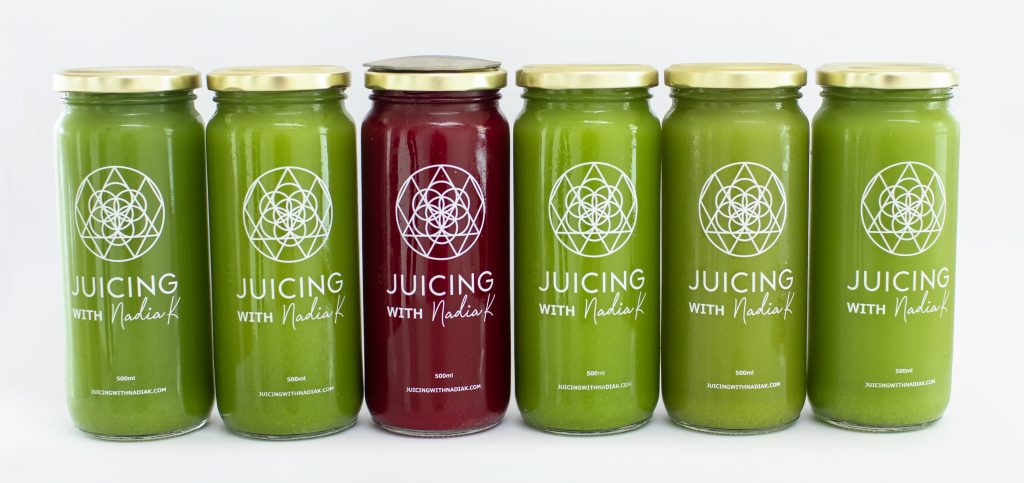 Picture of Green Juice Cleanse with Beetroot & Carrot - White Background