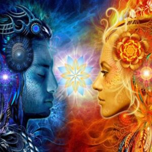 Picture of Male and Female energy for tantra